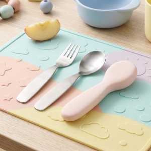 Children S Pure Titanium Fork And Spoon