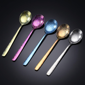 Pure Titanium Modern Camping Soup Spoon Long